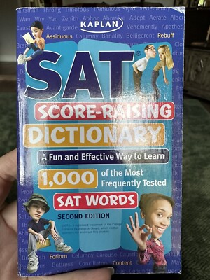 Kaplan SAT Score-Raising Dictionary: A Fun and Effective Way to Learn 1,000...