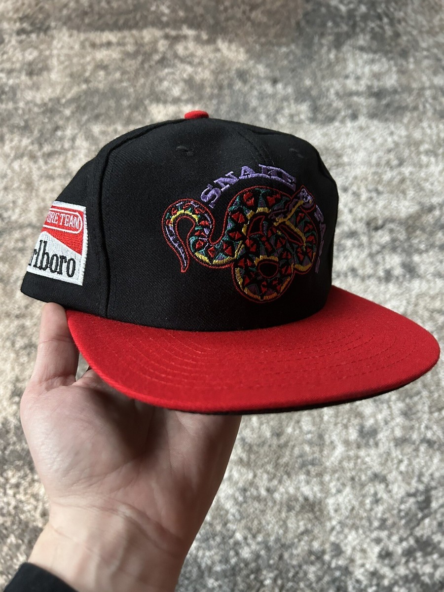 Vintage Marlboro Adventure Team Snake Pass Hat Strapback Cap Vintage Marlboro Adventure Team Snake Pass Hat Strapback Cap
