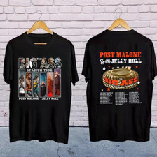 POST MALONE T-Shirt, The Big Ass Stadium Tour 2025 Shirt, Rapper Jelly Roll Tee