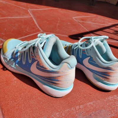 Women's Nike Zoom Vapor Tour Teal-White-Blue