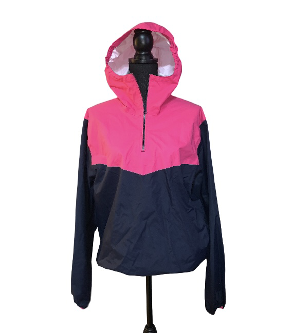 Decathlon Tribord Windproof Jacket Women’s Size Small Blue Pink Windbreaker