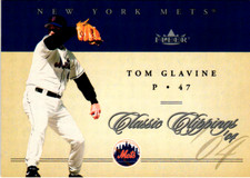 2004 Fleer Classic Clippings #47 Tom Glavine - New York Mets
