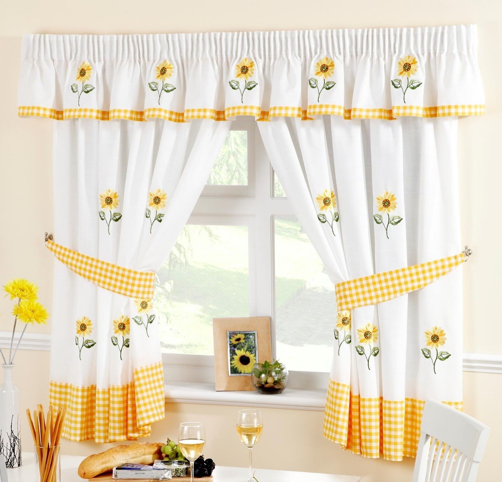 Store cocina  Kitchen window coverings, Kitchen window curtains