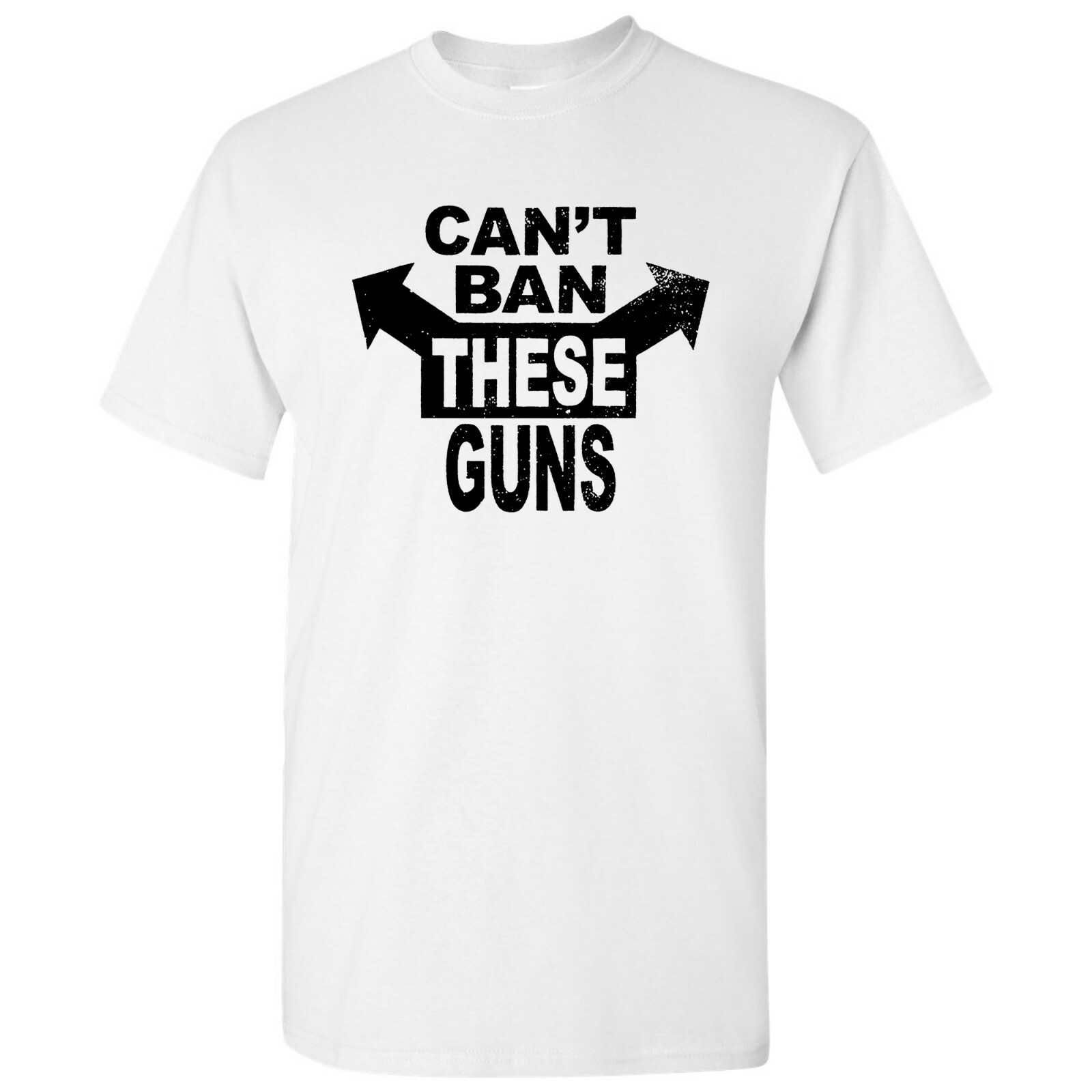 Can't Ban These Guns - Funny Gym Workout Weight Lifting Fitness T Shirt  (#264400684486)