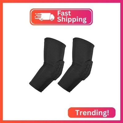 VOCOSTE Elbow Brace, Black, L Size, 2pcs