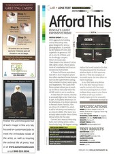 Pentax - Lens 50mm - Original Magazine Report - 2013