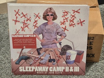 Sleepaway Camp II & III Record Soundtrack 45 RPM 1984 Publishing New 
