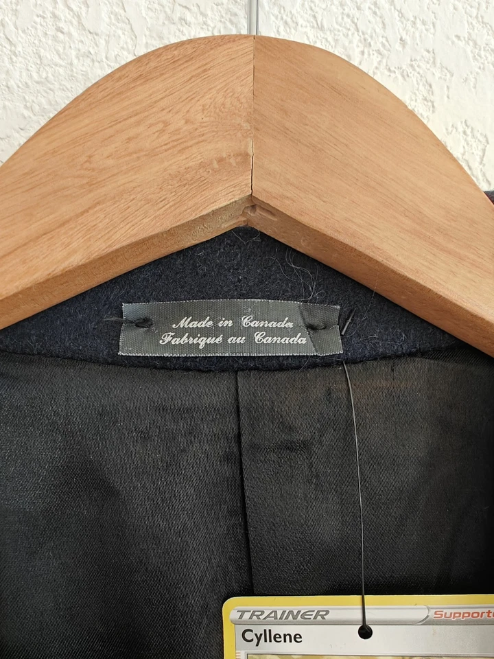 Abrigo Christian Dior vintage para mujer talla 12 Foto 3 de 4