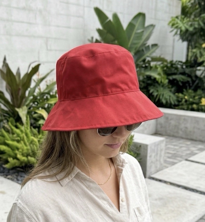 Vintage 90s Longchamp Nylon Water Repellent  Bucket Hat