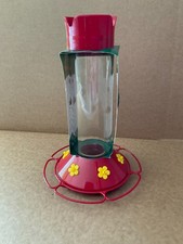 Perky-Pet Hummingbird 30 oz Glass/Plastic Nectar Bird Feeder 6 ports
