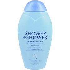 SHOWER TO SHOWER Absorbent Body Powder Morning Fresh With Lavender 8oz