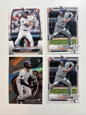 Riley Greene Topps Finest Baseball Rookie RC Tigers 2021 2023