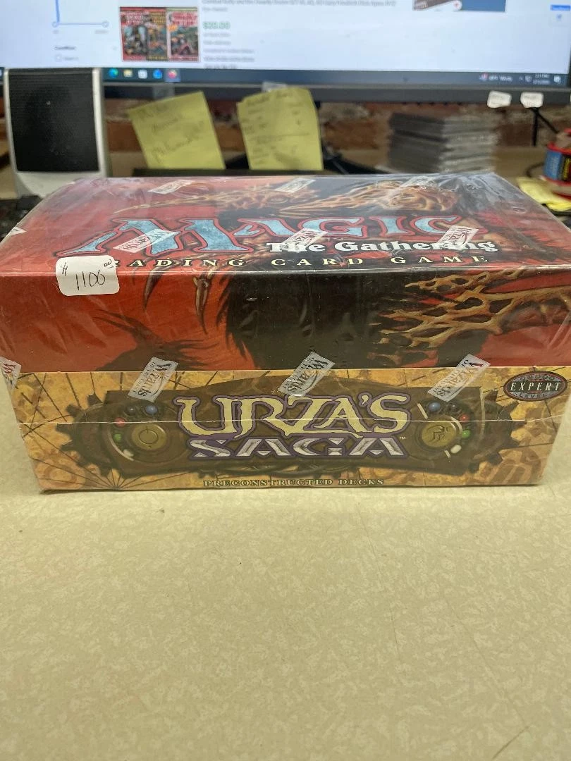 Magic: The Gathering Urza's Saga Sealed Collectible Card Game Boxes for  sale