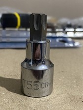 Halfords Advanced 1/2” Drive T55 Torx Star Bit. Lifetime Warranty