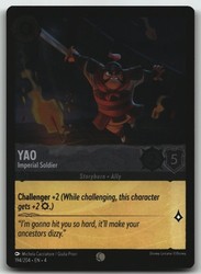 Yao - Imperial Soldier 194/204 Common Cold Foil Ursula's Return