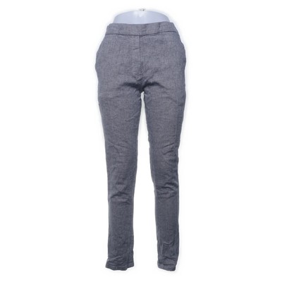 Hien Le, Hose, Größe: 36, Blau, Baumwolle/Leinen, Fischgräte, Hopsak, Damen #P1G