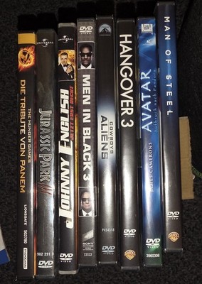 DVD Film-Paket (8 Blockbuster)   Action, Sci-Fi & Komödie   Top Filme