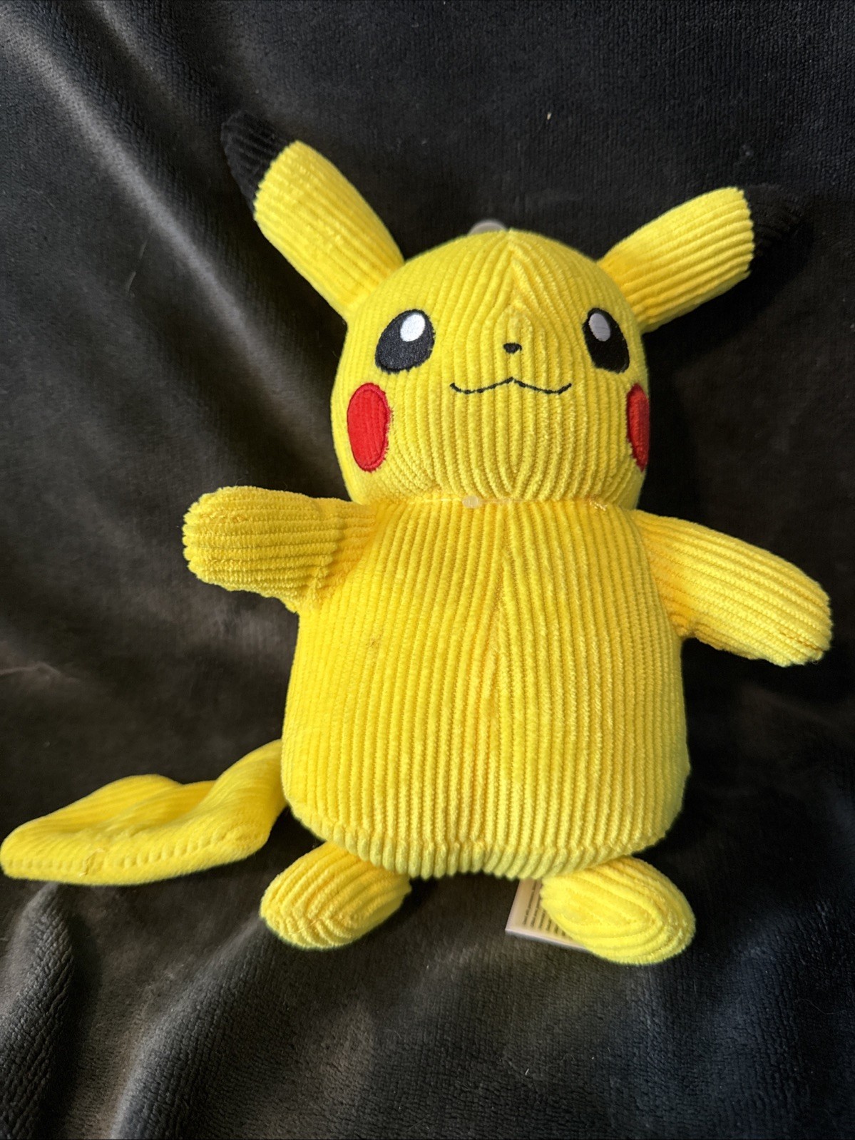 Pokemon Select Pikachu Corduroy Plush Toy 2022 Nintendo Stuffed Animal