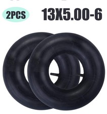 2x Tube 13X5.00-6 13X6.50-6 145/70-6 Inch TR13 Rubber Valve Tire Tube
