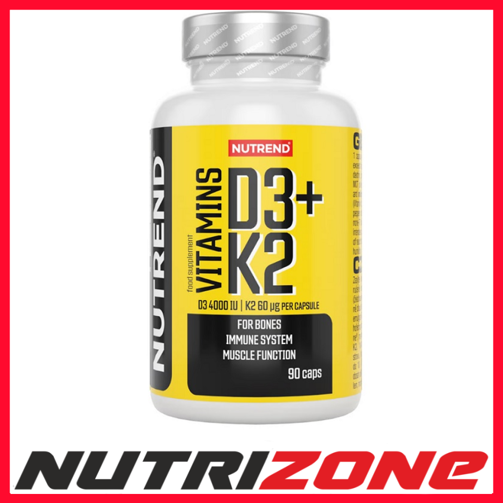 Nutrend Vitamins D3 + K2 - 90 caps