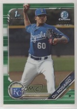 2019 Bowman Chrome Prospects Green Refractor 45/99 Yefri Del Rosario 4a7