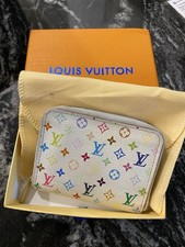 Louis Vuitton Murakami Multicolore Zippy Coin/Card Wallet Authentic