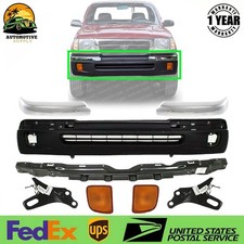 New Front Bumper Cover Kit Brackets Signal Lights For 1998-2000 Toyota Tacoma New Front Bumper Cover Kit Brackets Signal Lights For 1998-2000 Toyota Tacoma