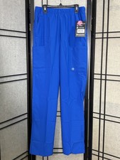 New WonderWink Women s Scrubs Cargo Pant Royal Blue XST Adjustable Waist Tall