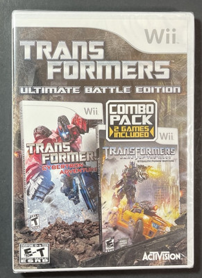 Transformers Ultimate Battle Edition [ Combo Pack ] (Wii) NEW