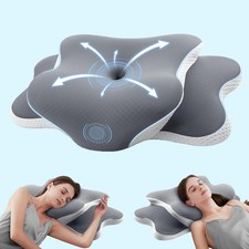 Cervical Neck Pillow for Neck and Shoulder, Odorless Memory Foam Pillow with ...