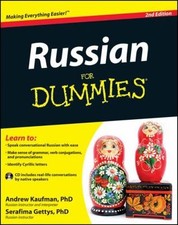 Russian for Dummies [With CD (Audio)] by Kaufman, Andrew D.; Gettys, Serafima