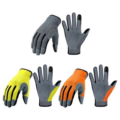 Breathable Protective Gloves with Touch screens Function for Outdoor Labor Tasks