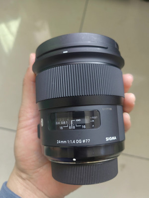 Sigma 24mm f/1.4 DG HSM Art Wide Prime Lens for Nikon F Mount 【Excellent】