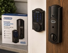 Schlage Electronic Touchscreen Deadbolt BE469...