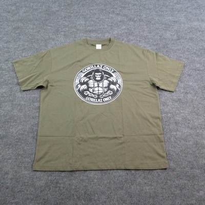 Gorillaz Only Shirt Mens XL Green New Wave Street Culture Graphic Tee NWT