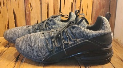 Puma Axelion Refresh Athletic Lifestyle Shoes Sneakers Men's Size 13 Gray Black