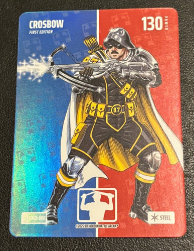 2026 Bo Jackson Battle Arena Crosbow Sidney Crosby Steel Logo - #LOGO-600