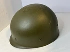 Vintage Military Helmet Liner U.SCH-86 Green Leather Liner Size 56-58 Cold War