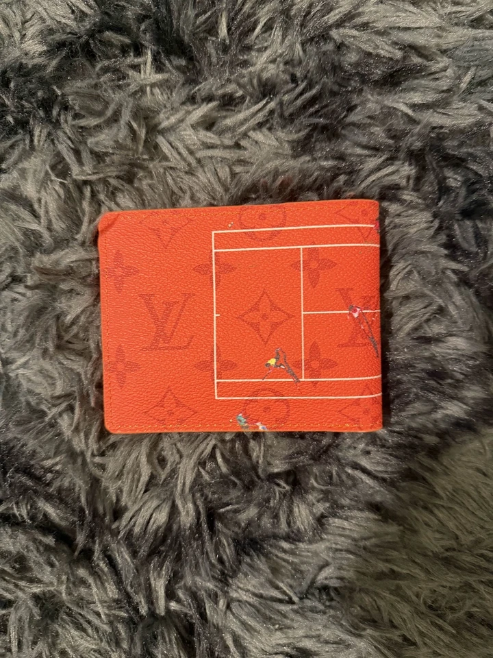 Оранжевый теннисный бумажник Louis Vuitton - Изображение 2 из 4