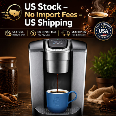 Keurig K-Elite Single Serve Coffee Maker with Temperature Control Brushed Silver