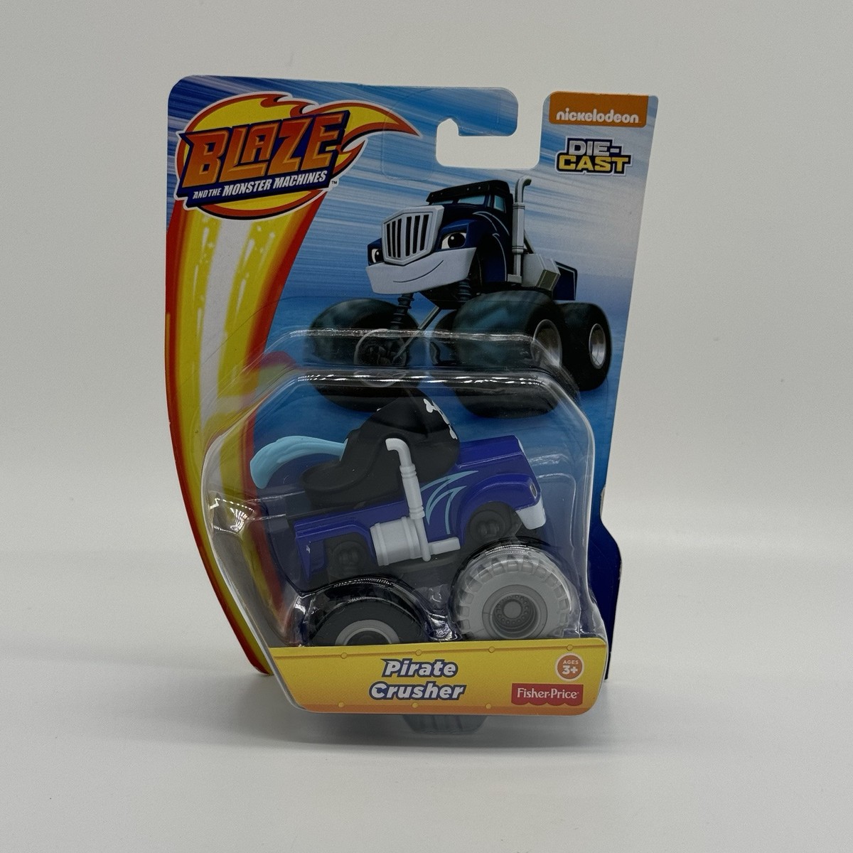 Blaze and the Monster Machines Pirate Crusher Diecast Vehicle Toy