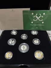 King Charles III Definitives 2023 UK Silver Proof Coin Set  3,000 Only 