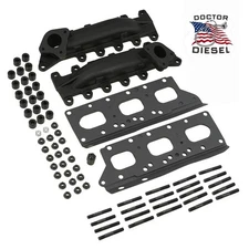 HIGH FLOW Upgraded Exhaust Manifold Kit For 17-20 Ford F-150 F150 3.5L Ecoboost