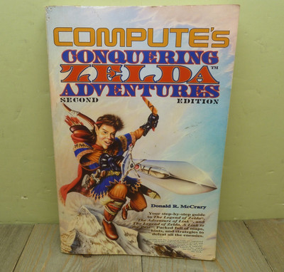 Conquering Zelda Adventures D. McCrary Compute's 2nd Edition 1993 Softcover