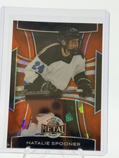2025 Leaf Metal Women Of Sport Base Red Ice Natalie Spooner 1/1 PROOF