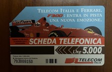 Scheda telefonica Nuova Ferrari F300 da  5000 LIRE