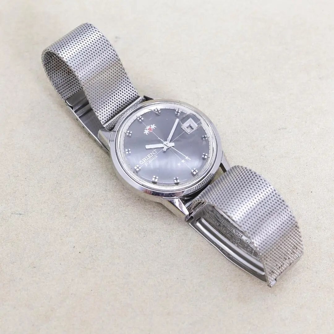 Working ORIENT wristwatch automatic winding 21 je… - image 5