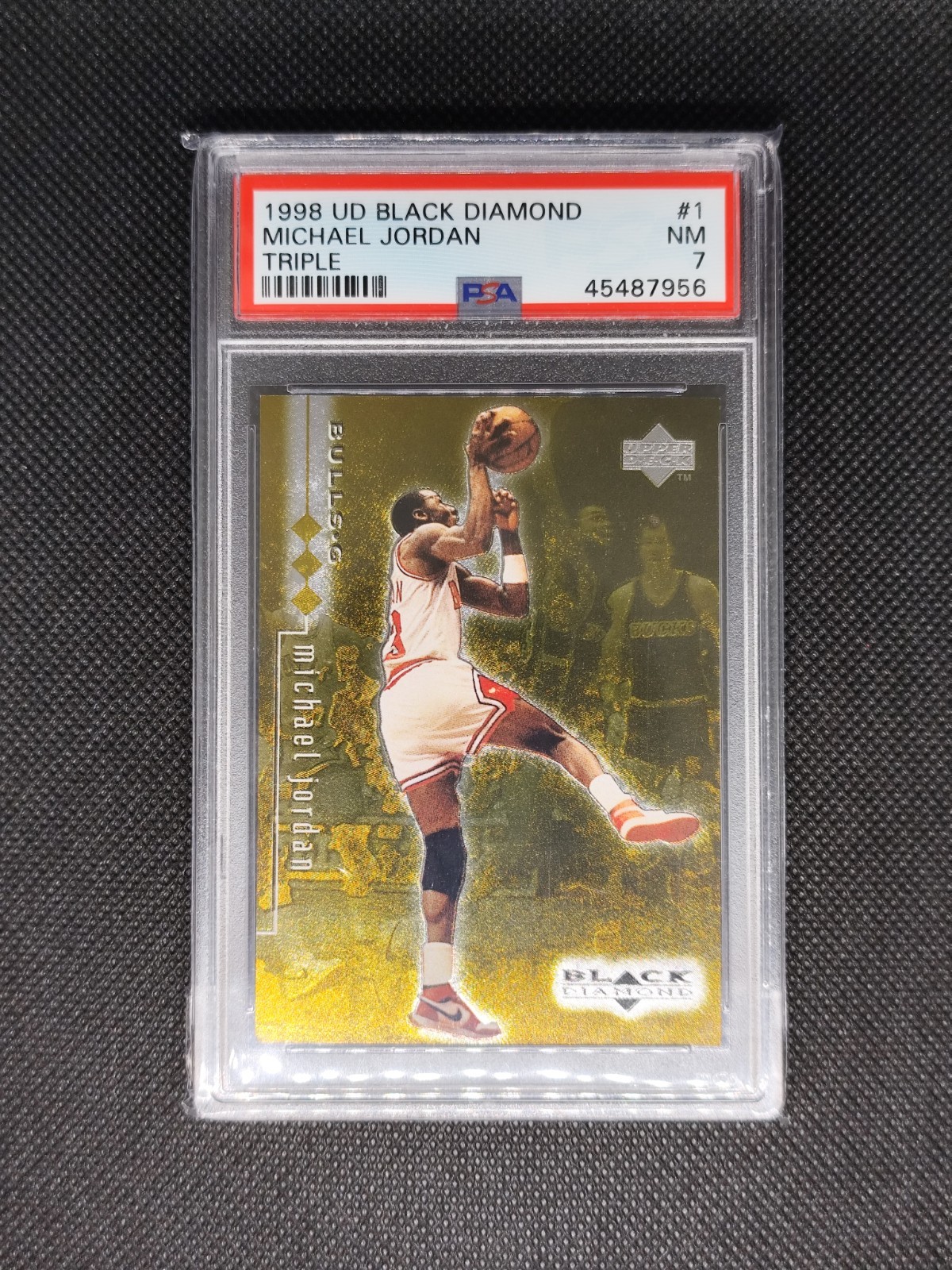 1998-99 Upper Deck Black Diamond - Michael Jordan #1 Triple Diamond /1500