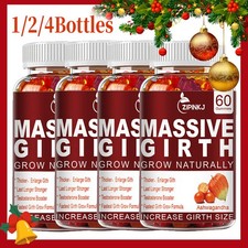   BEST-MALE ENLARGER THICKER LONGER BIGGER " GROWTH BOOST STAMINA 60 Gummies