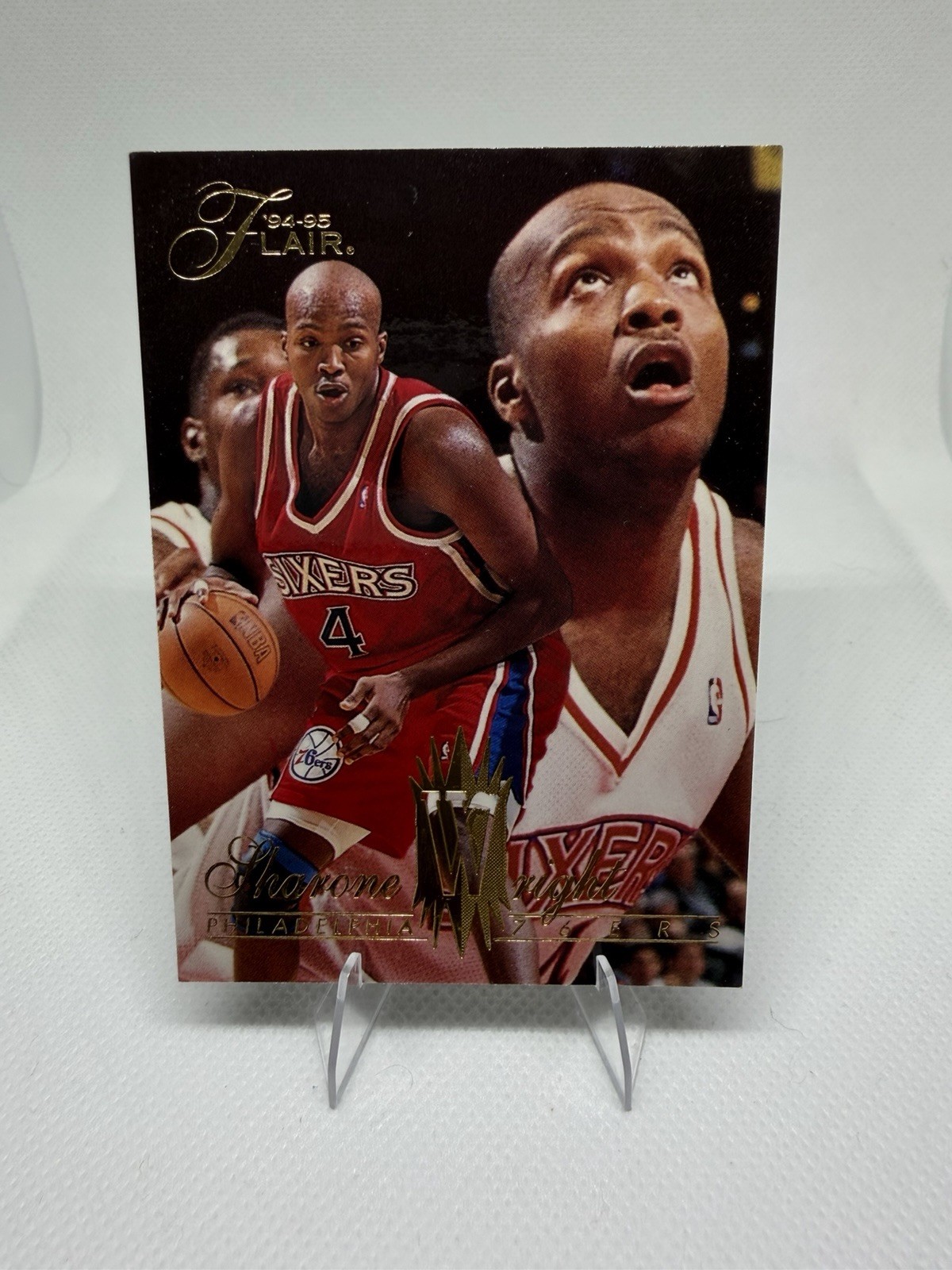 1994-95 Flair Sharone Wright #285 Philadelphia 76ers